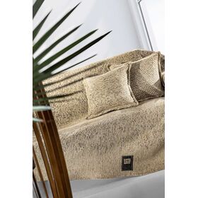 Ριχτάρι Καναπέ Matis Natural (Διθέσιος) 180x250 guy Laroche  37% Cotton-21%polyester-42% Acrylic