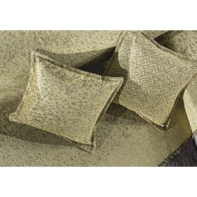 Ριχτάρι Καναπέ Matis Olive (Διθέσιος) 180x250 guy Laroche  37% Cotton-21%polyester-42% Acrylic
