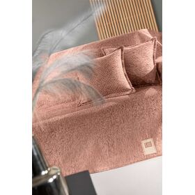 Ριχτάρι Καναπέ Matis Salmon (Τριθέσιος) 180x300 guy Laroche  37% Cotton-21%polyester-42% Acrylic