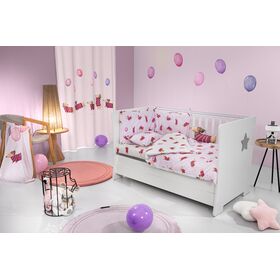 Σετ 3τμχ. Βρεφικά Σεντόνια pet Fuchsia Saint Clair  100% Cotton
