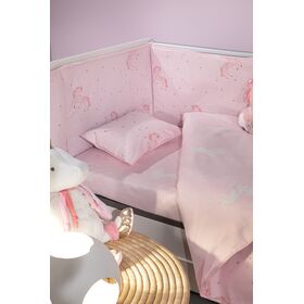 Σετ 3τμχ. Βρεφικά Σεντόνια Pinto Pinky Saint Clair  100% Cotton