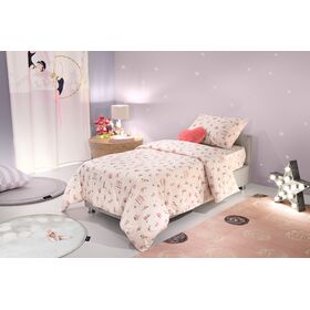 Σετ 3τμχ. Παιδικά Σεντόνια Enjoy Pinky Saint Clair  100% Cotton