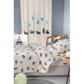 Σετ 3τμχ. Παιδικά Σεντόνια pet Blue Saint Clair  100% Cotton