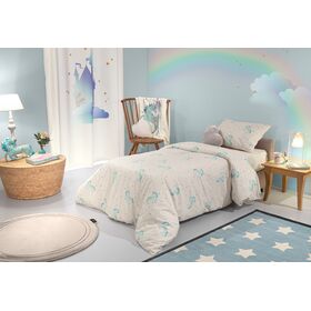 Σετ 3τμχ. Παιδικά Σεντόνια Pinto Aqua Saint Clair  100% Cotton