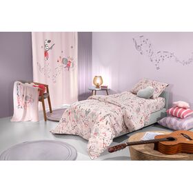 Σετ 3τμχ. Παιδικά Σεντόνια Jazz Lilac (Λάστιχο) Saint Clair  100% Cotton