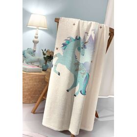 Κουβέρτα Ultrasoft Pinto Aqua 160x220 Saint Clair Mixed 100% Polyester