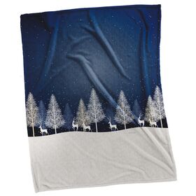 Κουβέρτα  Christmas Ultrasoft 5010 Blue 110x140 Saint Clair  100% Polyester
