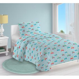 Παιδκό Κουβερλί Motors 160x220 Saint Clair  100% Pol.- Microfiber