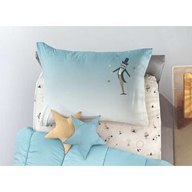Διακοσμητική Μαξιλαροθήκη Enjoy sky 50x70 Saint Clair Mixed 100% Polyester