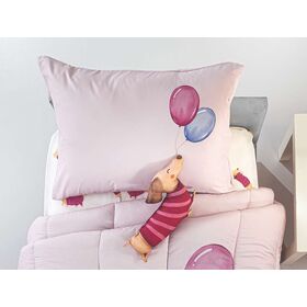 Διακοσμητική Μαξιλαροθήκη pet Fuchsia 50x70 Saint Clair Mixed 100% Polyester