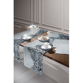 Τραβέρσα 2005 Petrol Laser cut 40x160 Saint Clair  100% Πολυεστέρας