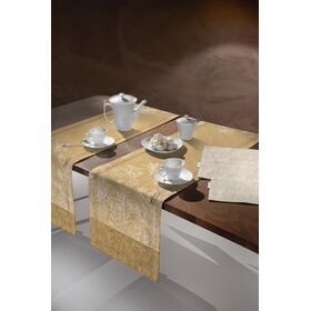 Τραβέρσα 2034 Curry Laser cut 40x160 Saint Clair  100% Πολυεστερα
