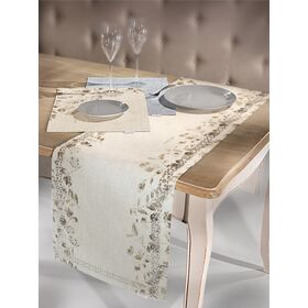 Τραβέρσα 2039 Golden Laser cut 40x160 Saint Clair  100% Polyester