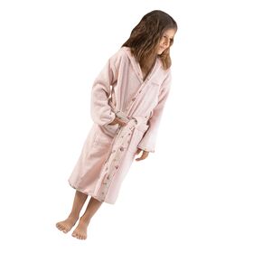 Παιδικό Μπουρνούζι Enjoy Pinky 2-4 Ετών Saint Clair  100% Cotton