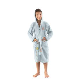 Παιδικό Μπουρνούζι Timber Mint 4-6 Ετών Saint Clair  100% Cotton