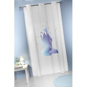 Κουρτίνα Soft - Touch Pinto Aqua με Τρουκς 160x240 Saint Clair  100% Polyester
