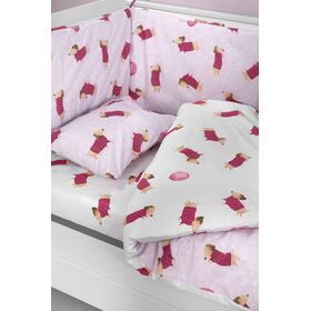 Σετ 3τμχ Βρεφική Προίκα pet Fuchsia Saint Clair  100% Cotton