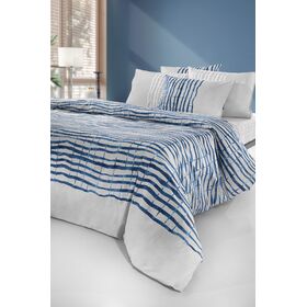 Σετ 3τμχ Σεντόνια Azzam Denim 165x265 guy Laroche  100% Cotton Percale