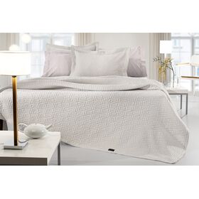 Κουβέρτα Pattern Natural 245x260 guy Laroche  60% Cotton, 40% Polyester Jacquard