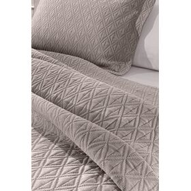 Κουβέρτα Oasis Wenge 245x260 guy Laroche  60% Cotton, 40% Polyester Jacquard