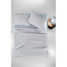 Κουβέρτα Tetris Silver 160x220 guy Laroche  60% Cotton, 40% Polyester Jacquard