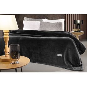 Κουβέρτα Cheval Antracite 160x220 guy Laroche  100% Jacquard Pol.