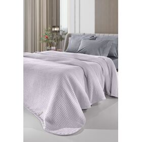 Κουβέρτα Eternity Dusty Purple 260x240 guy Laroche  100% Cotton Stonewashed