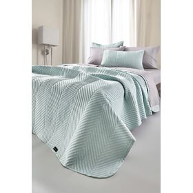 Σετ 2τμχ Κουβερλί Bone Mint 180x240 guy Laroche  100% Fine Microfiber