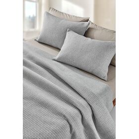 Σετ 2τμχ Κουβερλί Idol Grey 220x220 guy Laroche  100% Fine Microfiber