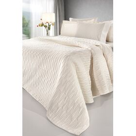 Σετ 3τμχ Κουβερλί Ruby Ivory 240x250 guy Laroche  100% Microsatin