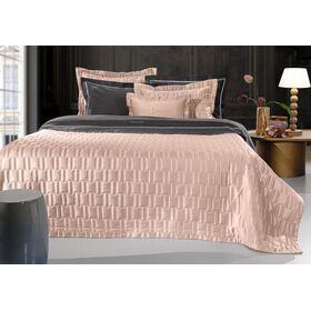 Σετ 3τμχ Κουβερλί Brick old Pink 240x250 guy Laroche  100% Microsatin