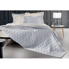 Σετ 3τμχ Κουβερλί Brick Silver 240x250 guy Laroche  100% Microsatin