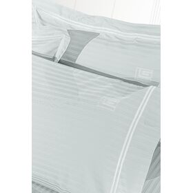 Ζεύγος Μαξιλαροθήκες Nice Moonlight-White Oxford 52x72 guy Laroche  Cotton Satin