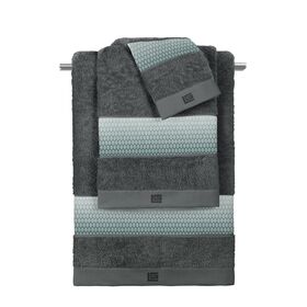Σετ 3τμχ Πετσέτες Christy Aqua Grey-Anthracite guy Laroche  100% Cotton 500 Gr/m 2