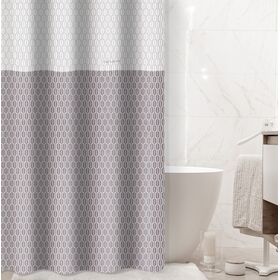 Κουρτίνα Μπάνιου Galleon Amethyst 180x185 guy Laroche  100% Polyester, Water Repellant
