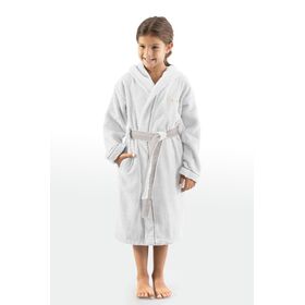 Παιδικό Μπουρνούζι Kiddies White 6-8 Ετών guy Laroche  100% Cotton