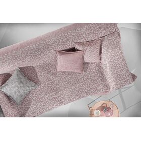 Ριχτάρι Monet old Pink 180x150 (Πολυθρόνα) guy Laroche  37% Cotton-21%polyester-42% Acrylic