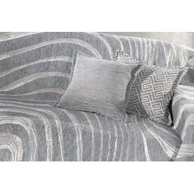 Ριχτάρι Degas Silver 180x300 (Τριθέσιος) guy Laroche  37% Cotton-21%polyester-42% Acrylic