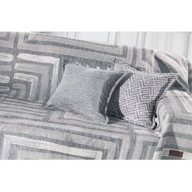 Ριχτάρι Dali Silver 180x150 (Πολυθρόνου) guy Laroche  37% Cotton-21%polyester-42% Acrylic