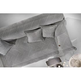 Ριχτάρι Goya Smoke 180x300 (Τριθέσιος) guy Laroche  37% Cotton-21%polyester-42% Acrylic