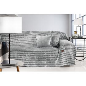 Ριχτάρι Καναπέ Sydney Silver (Πολυθρόνας) 180x150 guy Laroche  37% Cotton-21%polyester-42% Acrylic