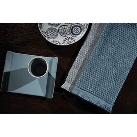 Σετ 2τμχ Πετσέτες Κουζίνας Tissus Navy Blue guy Laroche  100% Cotton