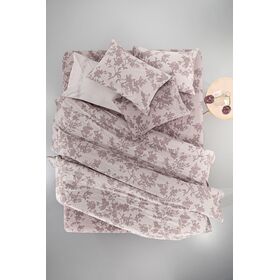 Σετ 3τμχ Σεντόνια Christy Melanze 180x265 guy Laroche  100% Cotton Percale