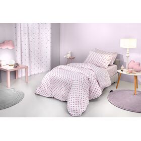 Σετ 3τμχ Παιδικά Σεντόνια Cosmos Pudra 165x250 guy Laroche  100% Cotton