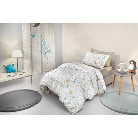 Σετ 3τμχ Παιδικά Σεντόνια Meteor 165x250 guy Laroche  100% Cotton