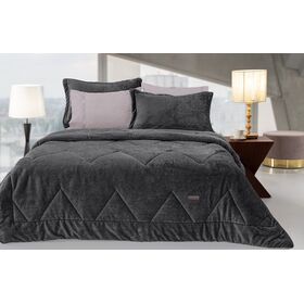 Πάπλωμα Drops Antracite 160x240 guy Laroche  100% Polyester