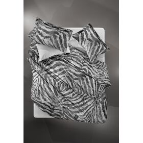 Παπλωματοθήκη Tribal Anthracite 225x245 guy Laroche Anthracite top Μicrosuede / Bottom Βαμβάκι