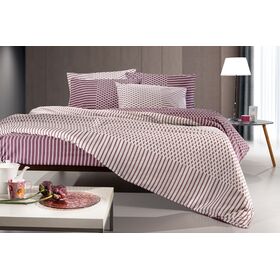 Σετ 2τμχ Παπλωματοθήκη Galleon Amethyst 165x225 guy Laroche  100% Cotton Percale
