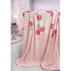 Παιδική Κουβέρτα Ultrasoft two 2 Twenty Cherries 160x220 guy Laroche  100% Polyester