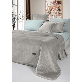 Σετ 2τμχ Κουβέρτα Bolzano Vison 180x220 guy Laroche  100% Velvet Pol.